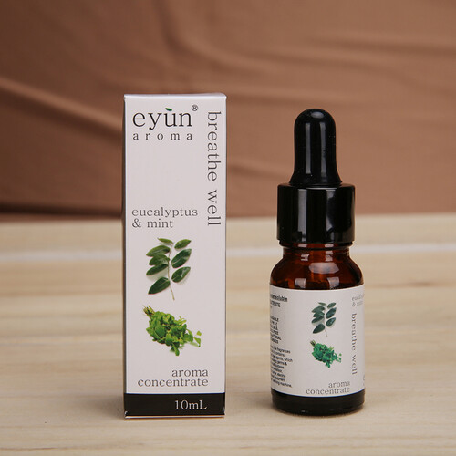 eyun香薰精油 加湿器精油香薰灯香薰炉专用 水溶性精油 10ml 百合茉莉
