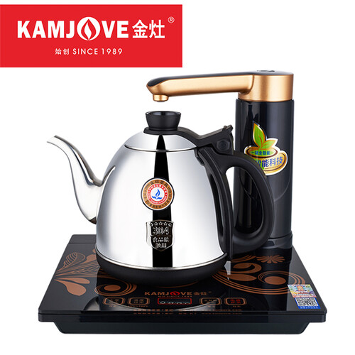 京东超市金灶（KAMJOVE） 全智能自动上水电热水壶 电热壶 茶具全自动电茶炉茶具K7