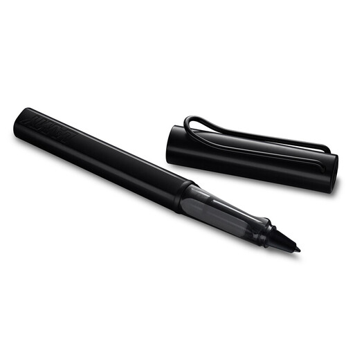 海囤全球德国进口 凌美（LAMY）宝珠笔签字笔水笔 Al-star恒星系列黑色金属签字笔 黑色笔芯 学生宝珠笔礼品