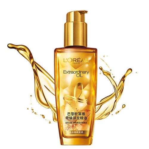 京东超市欧莱雅（LOREAL）奇焕润发护发精油100ml（ 小金瓶 针对所有发质  免洗 滋养 防毛躁）（新老包装随机发货）