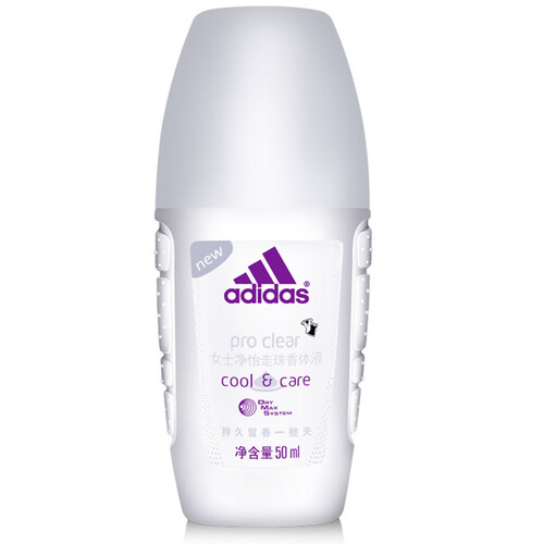 阿迪达斯（adidas） 女士净怡走珠香体液 50ml
