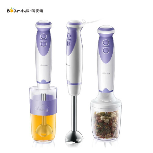 小熊（Bear）手持料理棒搅拌榨汁机家用多功能婴儿辅食JBQ-D131