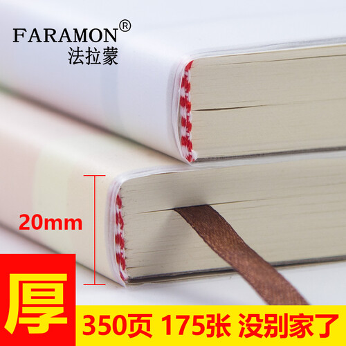 法拉蒙（faramon）B5大号加厚英语笔记本子中小学生学习笔记本文具可爱作业本 致另一种态度