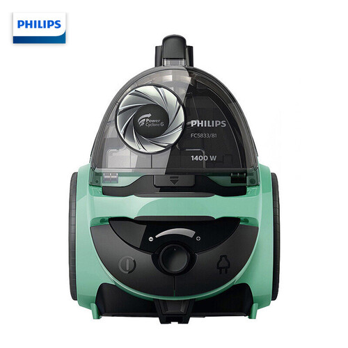 飞利浦(PHILIPS)卧式吸尘器家用大功率强劲吸力多种吸嘴无尘袋FC5833/81