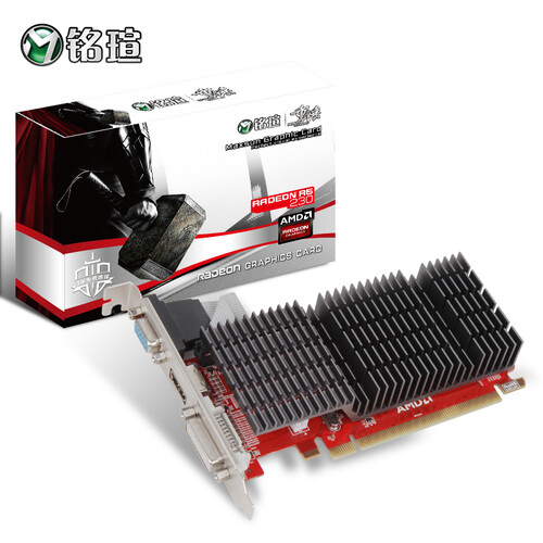 铭瑄（MAXSUN）MS-R5 230重锤II 625MHz/1066MHz 64bit/DDR3 AMD显卡