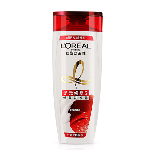 京东超市欧莱雅（LOREAL）多效修复洗发水200ml（滋养修复强韧防断发修复受损滋养洗发露）（新老包装随机发货）