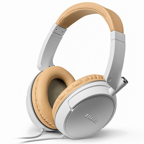 漫步者（EDIFIER）H841P 头戴式立体声电脑耳机 笔记本耳机 手机耳机  音乐耳机 白色