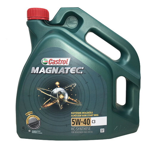 海囤全球嘉实多（Castrol）合成机油 磁护Magnatec 5W-40 C3 SN 4L 德国原装进口（新老包装更替发货）