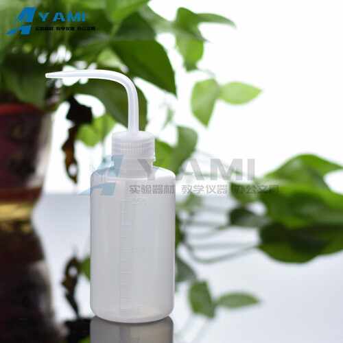 丫米 塑料洗瓶洗涤冲洗瓶 多肉浇水壶 清洗瓶 吹气 白色顶出 250ml