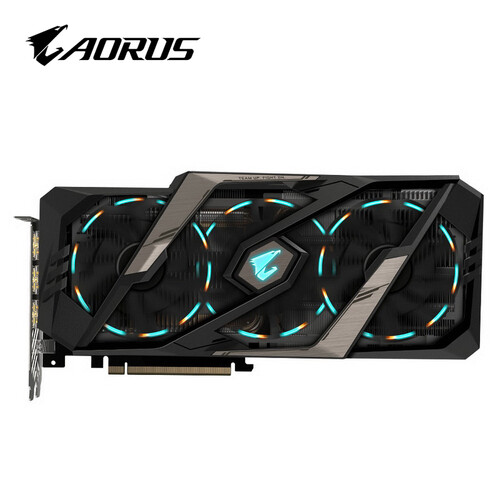 技嘉(GIGABYTE)AORUS GeForce RTX 2080Ti XTREME 大雕 1770 14140 352bit GDDR6 11G 电竞游戏显卡