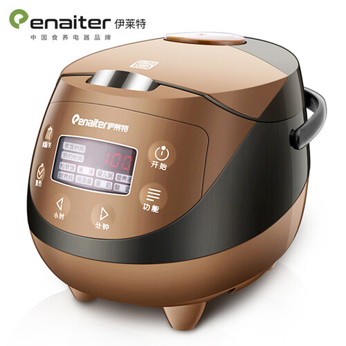 伊莱特（Enaiter）迷你电饭煲 1.5L/升 陶瓷内胆 智能预约 小电饭锅1-2人 EB-TFC15F2