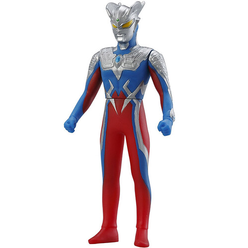 万代（BANDAI） 奥特曼英雄1 软胶儿童玩具 14cm 赛罗奥特曼