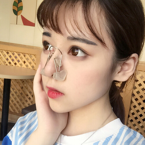 家英 美鼻夹隆鼻挺鼻器翘鼻器高鼻梁矫正器鼻夹鼻子增高器隐形 升级款(白色)