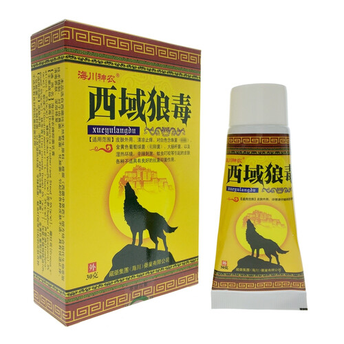 海川神农西域狼毒乳膏30g装 藏药集团西域狼毒软膏