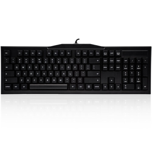 樱桃（Cherry）MX2.0C G80-3802 机械键盘 有线键盘 游戏键盘 全尺寸机械键盘 高键帽窄边 黑色 青轴 自营