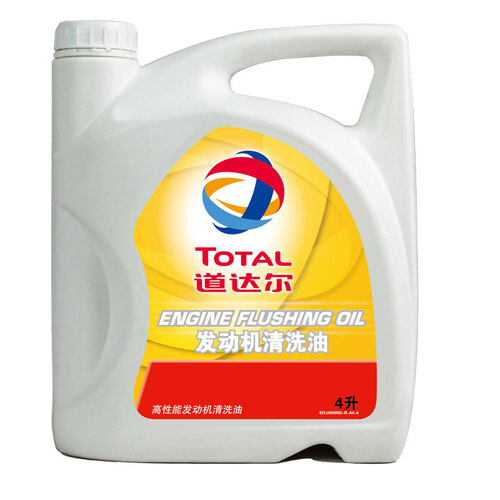 道达尔（Total）ENGINE FLUSHING OIL 发动机清洗油 4L（新老包装交替，随机发货）