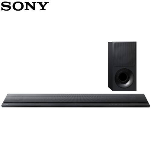 索尼（SONY）HT-CT390 2.1声道 家庭影院 电视音响 无线蓝牙/NFC 立体声 音箱 音响 回音壁 黑色