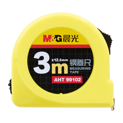 晨光(M&G)3m标准钢卷米尺尺子 单个装AHT99102