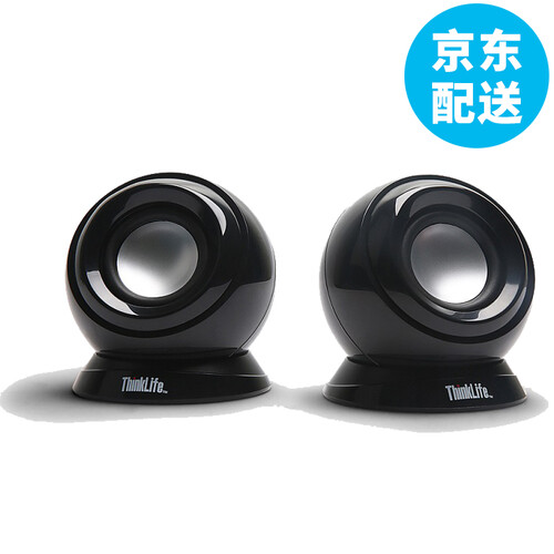 联想（Lenovo） M0520笔记本小音响可爱台式电脑迷你小音箱 外放/USB笔记本音响 黑色