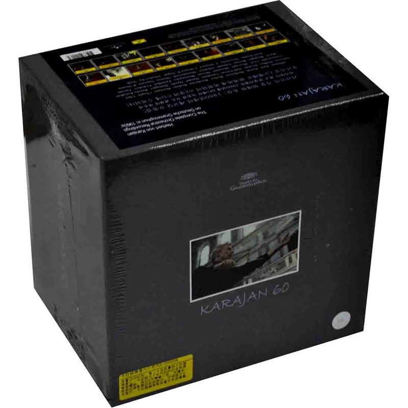 Imported CD Karajan's Glorious Sixties Recording Collection (Imported Limited Edition 82CD + Brahms' Fourth Symphony CD)