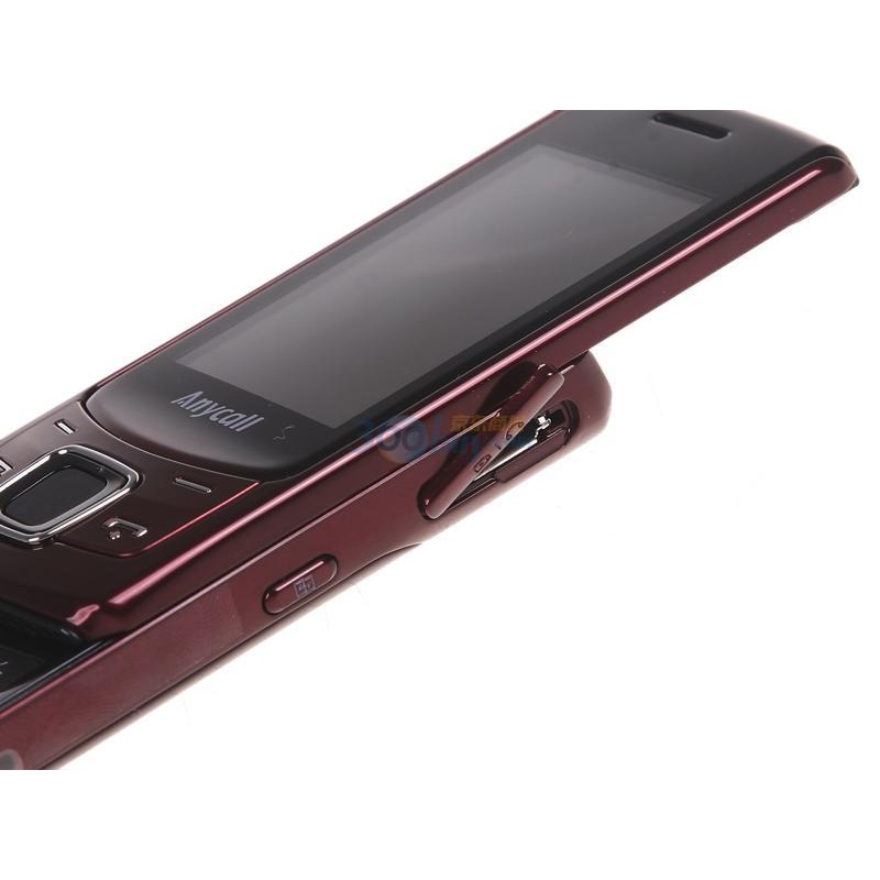 Samsung C6112C GSM mobile phone (red) dual SIM card dual standby