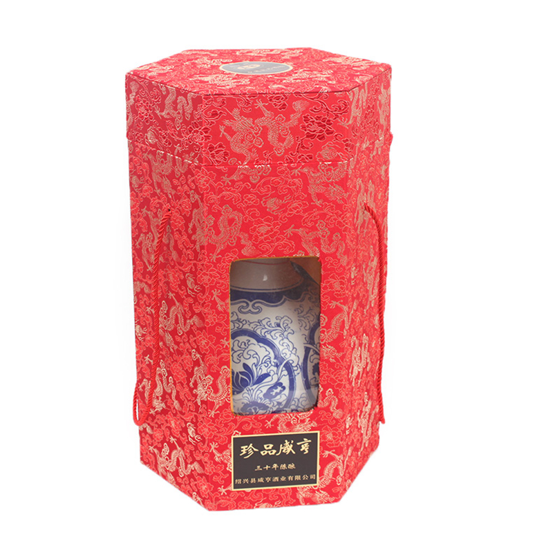 Xianheng brand 30-year-old Huadiao wine, Taidiao wine, celadon bottle box, semi-sweet fine rice wine, gift box, 2.5L, 1 jar