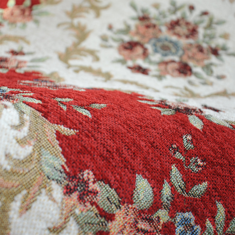 Zhonghong round study entrance floor mat living room bedroom bedside entrance entrance hanging chair hanging basket blended weave machine washable T01 red 90*90CM round