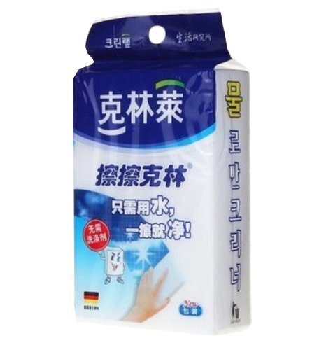 Klinlai wipe klin bathtub tile wash basin cleaning cotton 40*90*140mm cleaning sponge cc-2