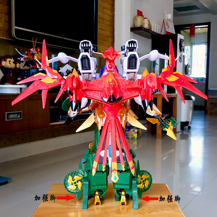 定制正版天地神兽2天神地兽金刚玩具合集之五六合体无限含精装版天神