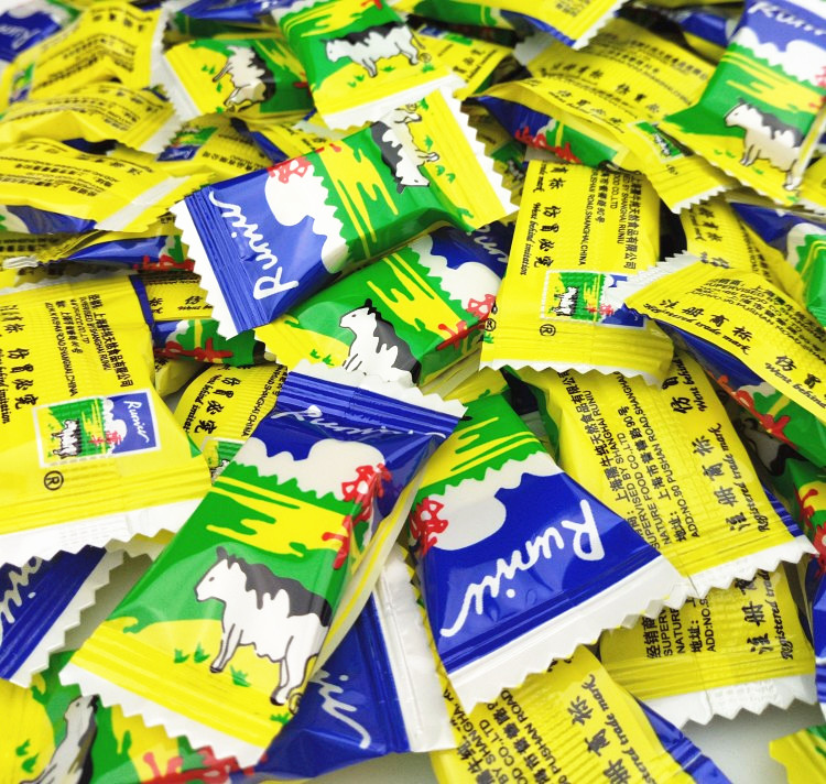 8090后怀旧儿时童年回忆零食 160g*2袋年货 160g*2袋 孺牛奶糖【图片