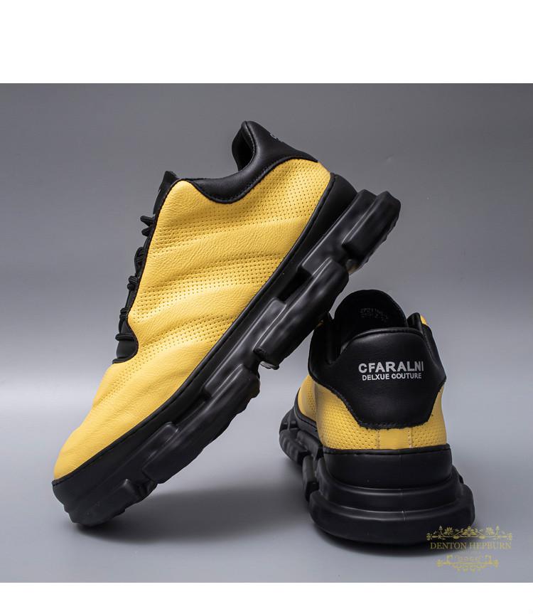 品牌奢侈品男鞋2022年新款时尚潮流老爹鞋男休闲运动鞋男厚底鞋子男浅