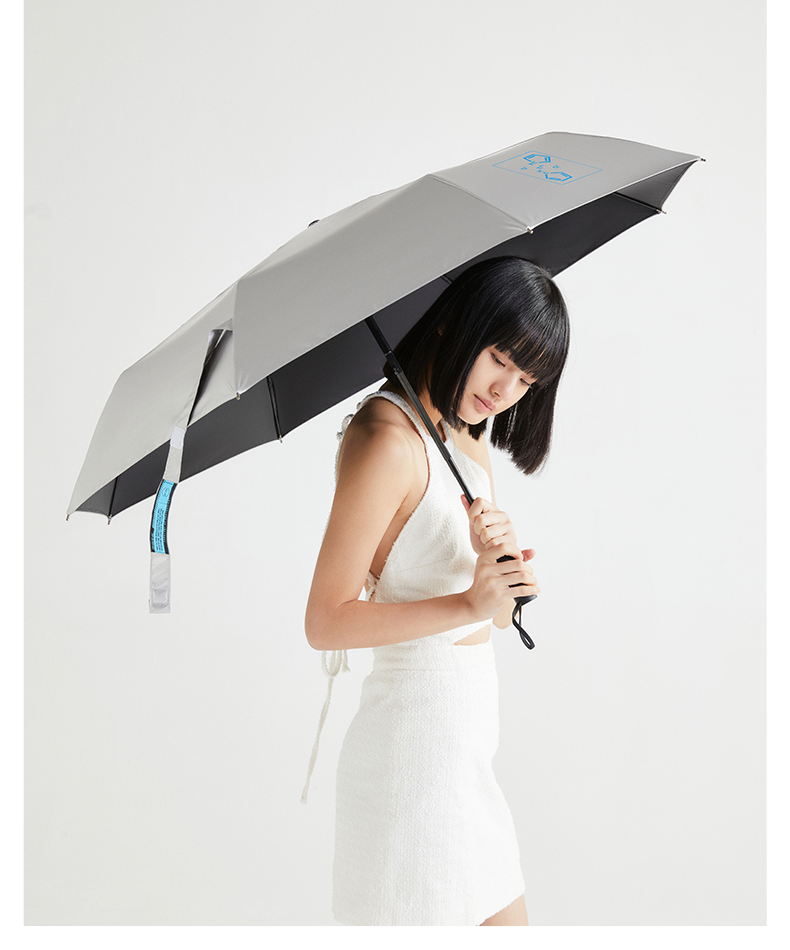 安晴双层防晒伞 anshine大号双人太阳伞自动遮阳伞晴雨伞 手·动家庭