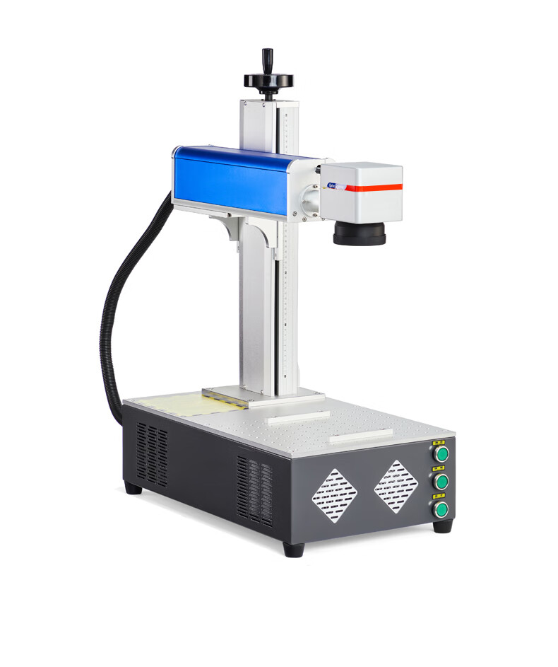 定制激光雕刻机打标机小型全自动玉石头陶瓷金属皮革刻字机打码机