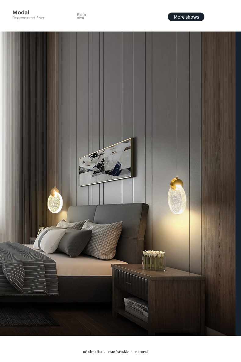 客厅电视背景墙吊线灯卧室床头小吊灯轻奢极简2头电视背景墙橱窗吧台