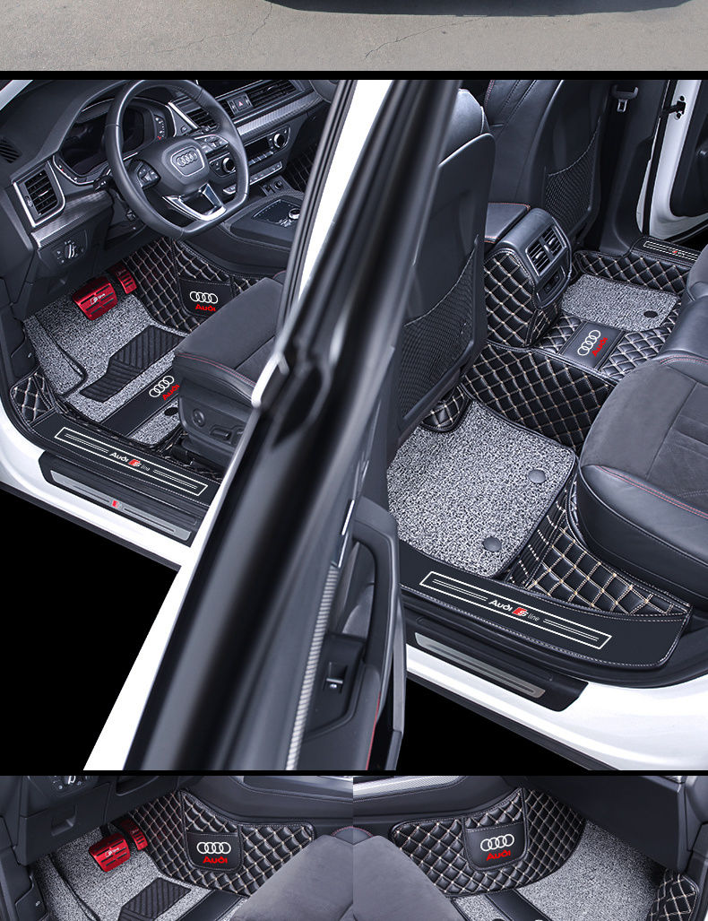 适用于2020款奥迪q5l脚垫 奥迪q5脚垫全包围汽车360地毯原车原版改装