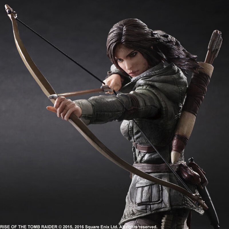 古墓丽影手办崛起游戏周边pa改劳拉兵人模型人偶公仔摆件关节可动