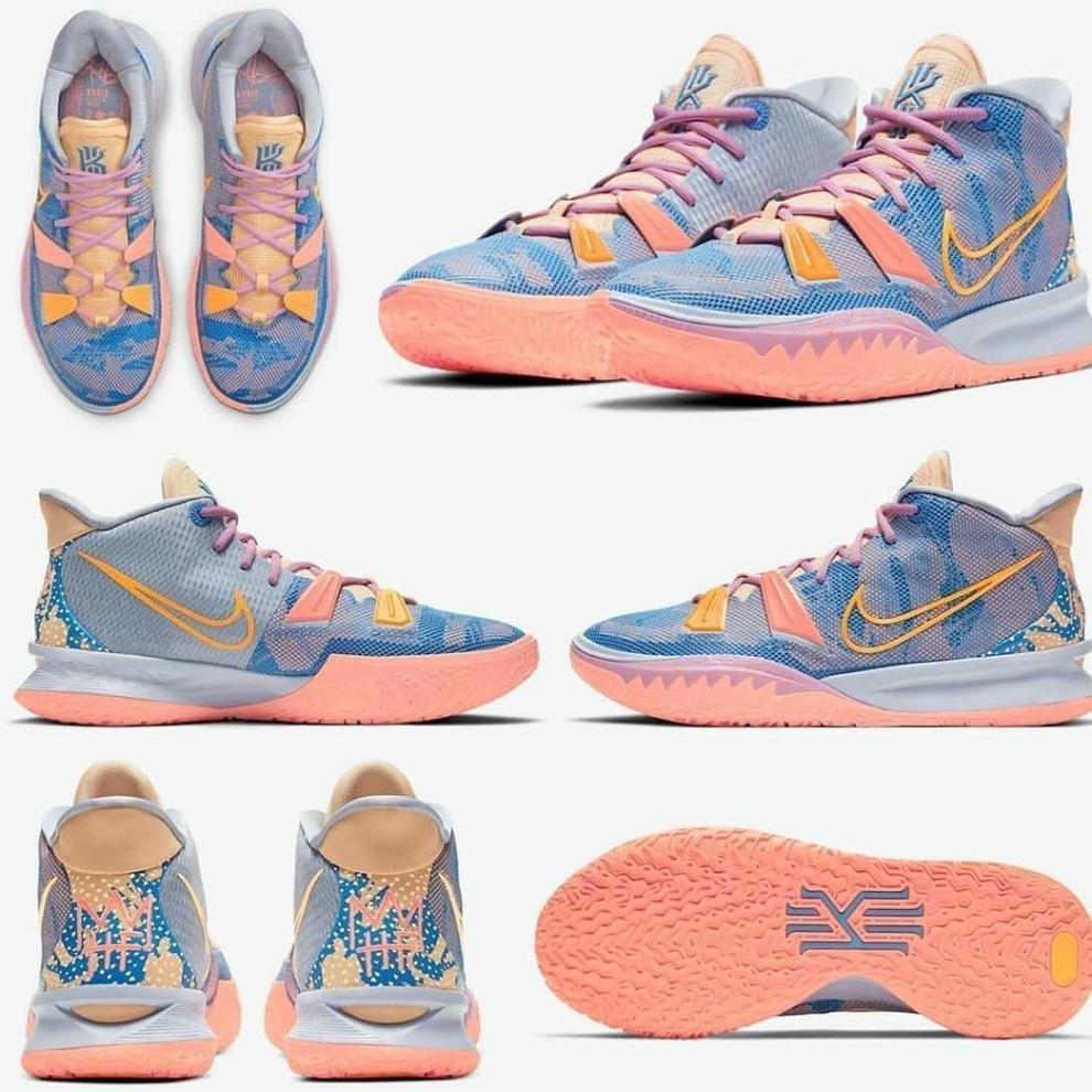 欧文7代通用鞋黑白画家电影耐磨防滑透气减震气垫学生 全 7代纯原 36