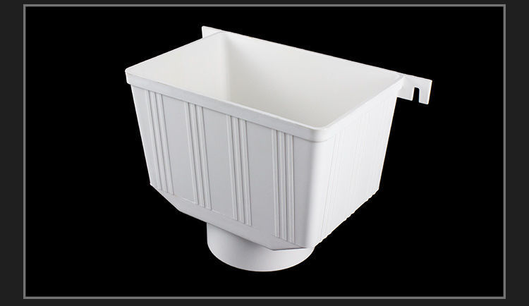 pvc雨水斗落水漏斗接下水集水管工程排水管件759011016020075mm雨水斗