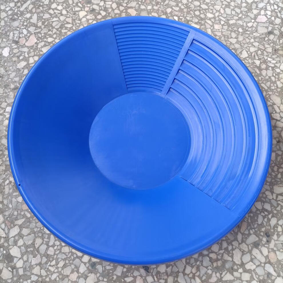 2022新款手摇淘金盆 加厚淘金盘工具手摇金矿沙金洗金淘金斗淘金盆