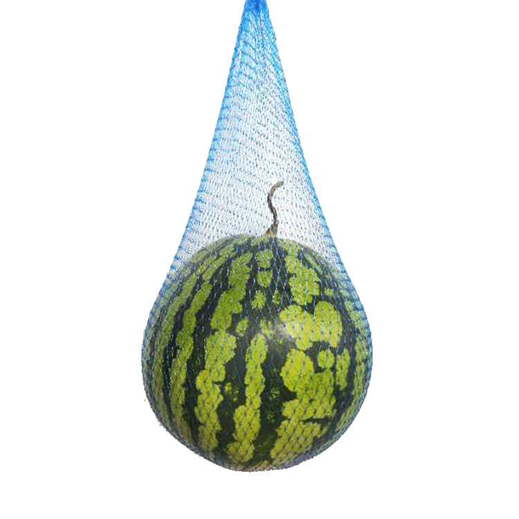 亚弗大棚吊西瓜网兜厚吊瓜挂瓜网袋子哈密瓜10斤红色带绳塑料网袋批发