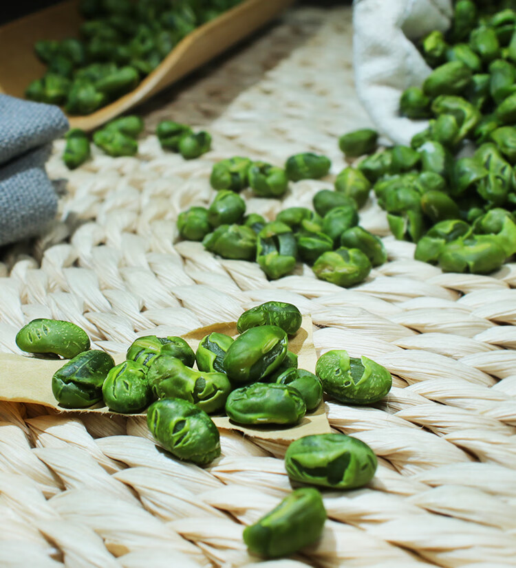 宅十堂熏青豆 湖州德清特产熏豆茶牛踏扁毛豆烘青豆泡茶即食零食 【7