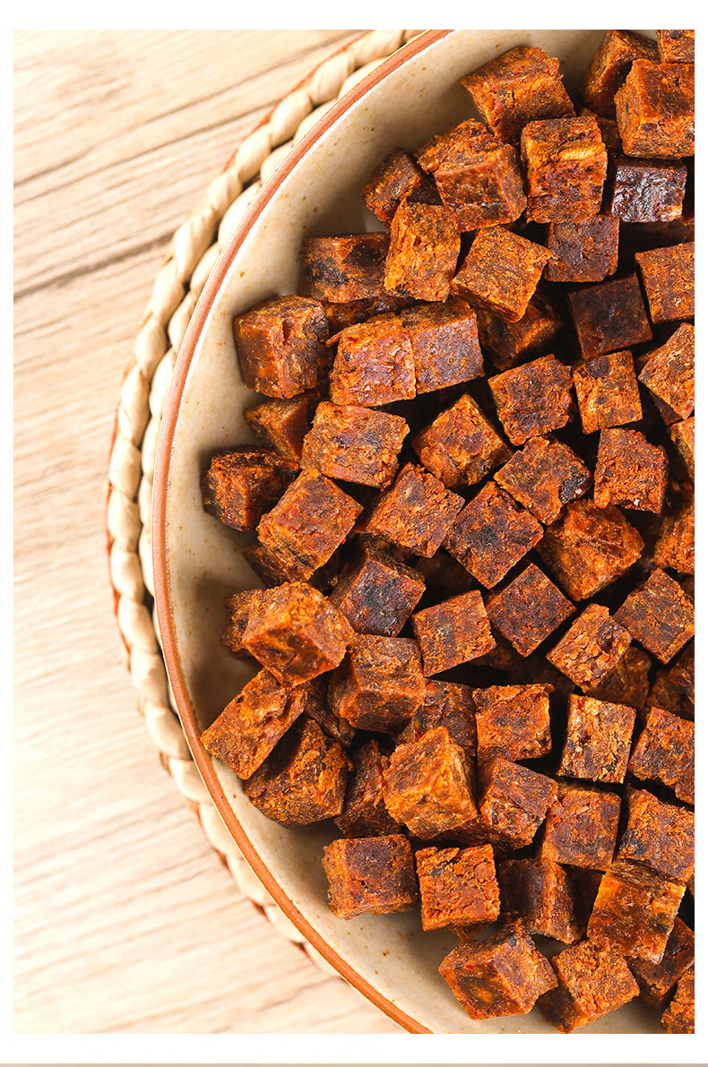 牛肉粒零食散装休闲食品小吃五香牛肉干边角料无下脚料 五香味2袋约