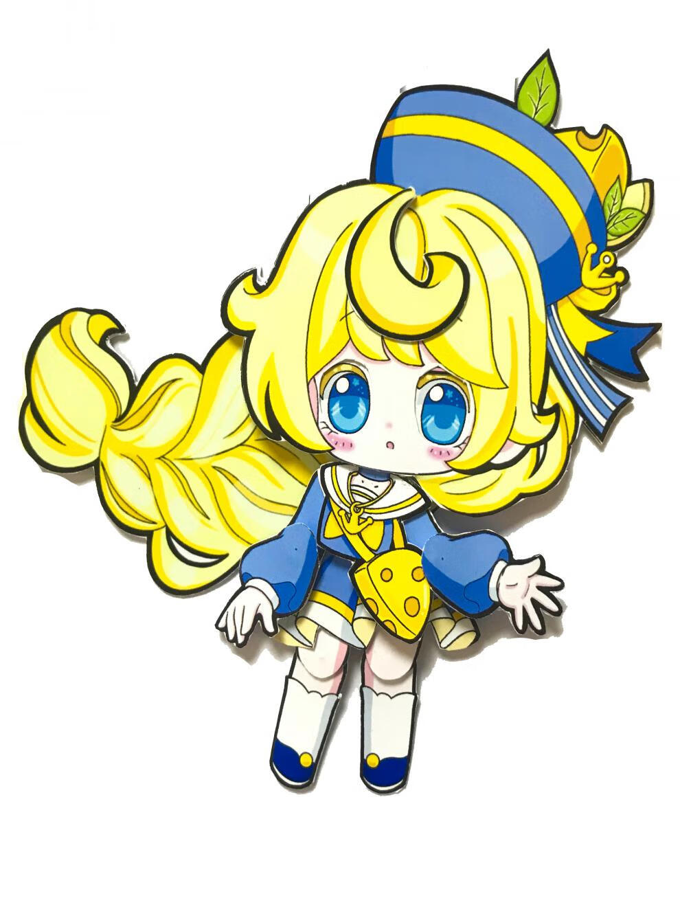 纸片人材料包可动纸片人迷你世界关节可动diy纸片人偶图纸手工diy材料