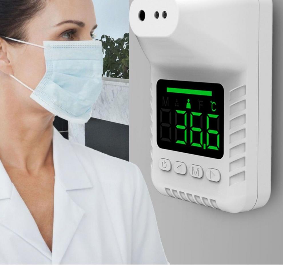 测温仪立式请出示健康码防疫测温语音提示器疫情防控提示牌安徽画面40