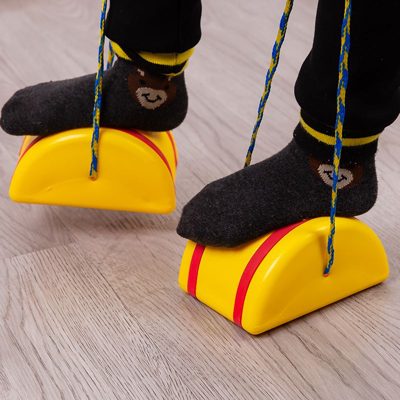 新年礼物儿童踩高跷幼儿园小孩平衡感统训练器材户外运动玩具家用体育