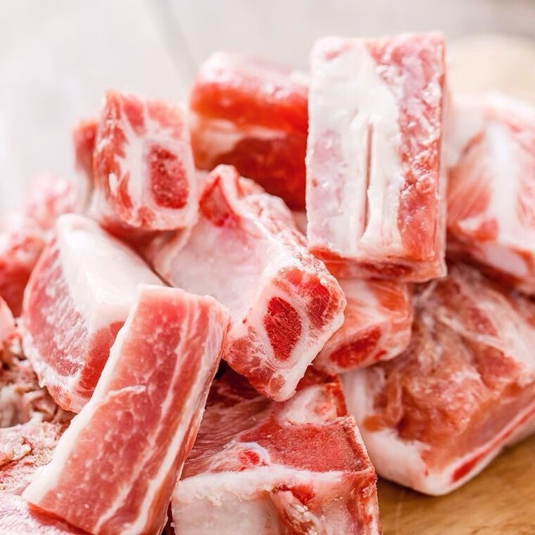 果亦橙 【jd物流】生鲜冷冻猪排骨新鲜猪肋排冷冻排骨条前排仔排 团建