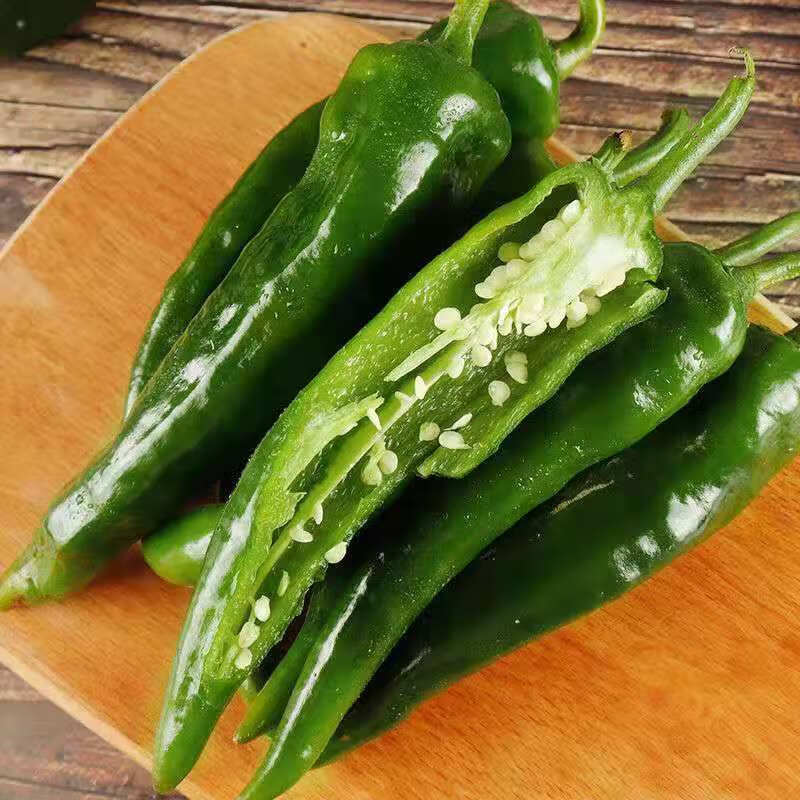 辣妹子青辣椒螺丝椒尖椒线椒薄皮虎皮椒5斤辣妹子特辣