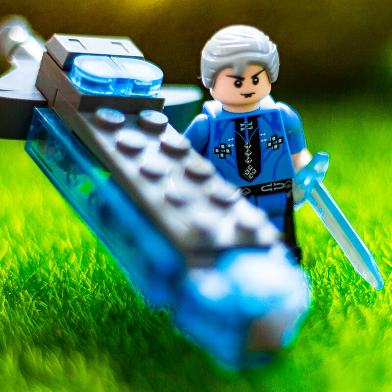 斗罗大陆h5周边 中国积木国潮玩具小舞唐三人仔斗罗大陆唐门刺客伍六