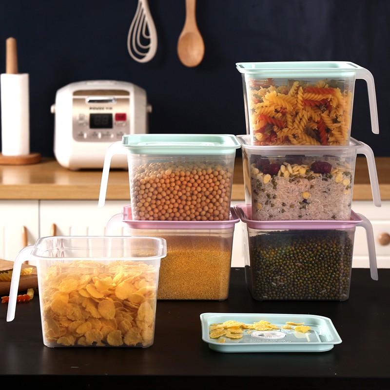 【拼购】透明保鲜盒水果密封便当收纳盒