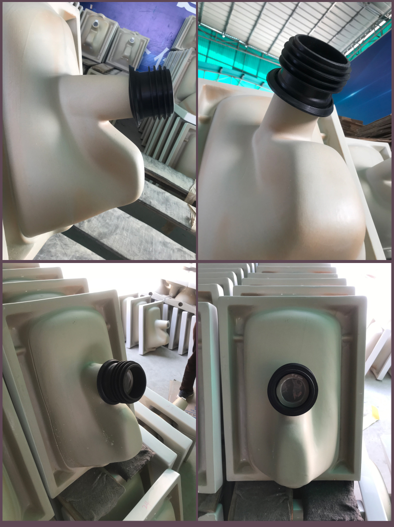 加厚蹲便器蹲坑蹲厕胶塞法兰排污口橡胶圈密封圈出水口连接配件定制c